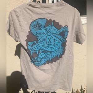 Boys’ Tan Vibes Graphic T-Shirt (Size: Small)